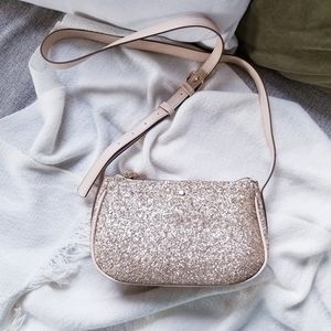 🌿Rose Gold Glitter/Sparkle Purse ◇ New With Tags